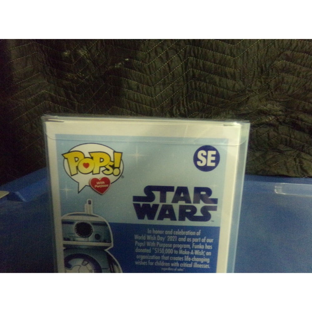 Funko Pop Star Wars BB-8 Make-A-Wish Pops With Purpose SE Damage - Picture 7 of 7